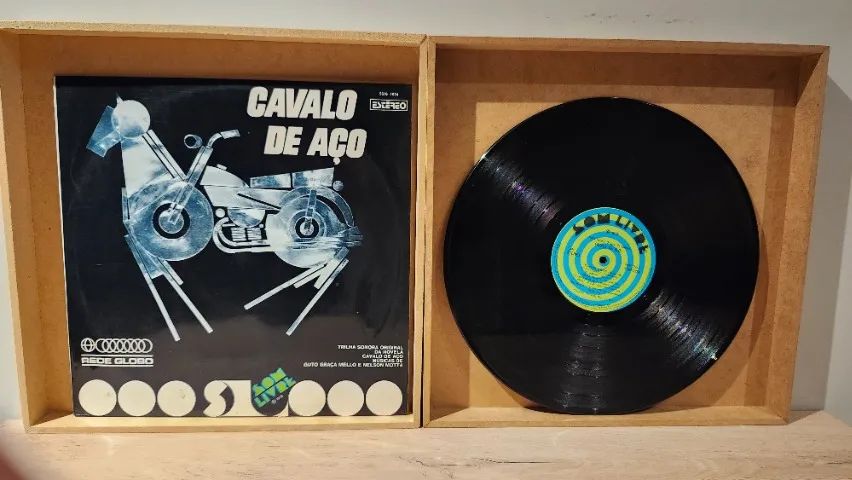 Cavalo De Aço Nacional - Disco De Vinil - Lp - Novela 