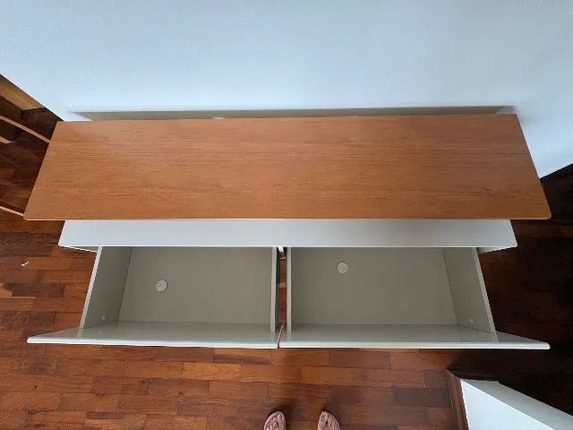 Rack cinamomo e branco - Foto 3