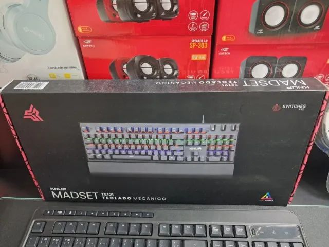 Teclado Mecânico - KNUP MADSET - Switch Red [NOVO]