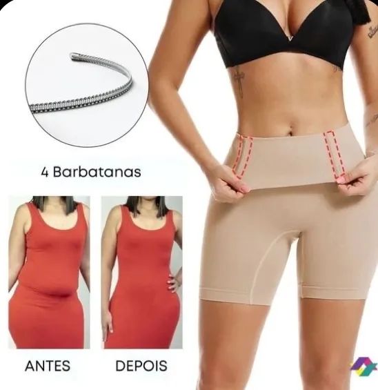 Bermuda modeladora. Tira pochete.  - Foto 3