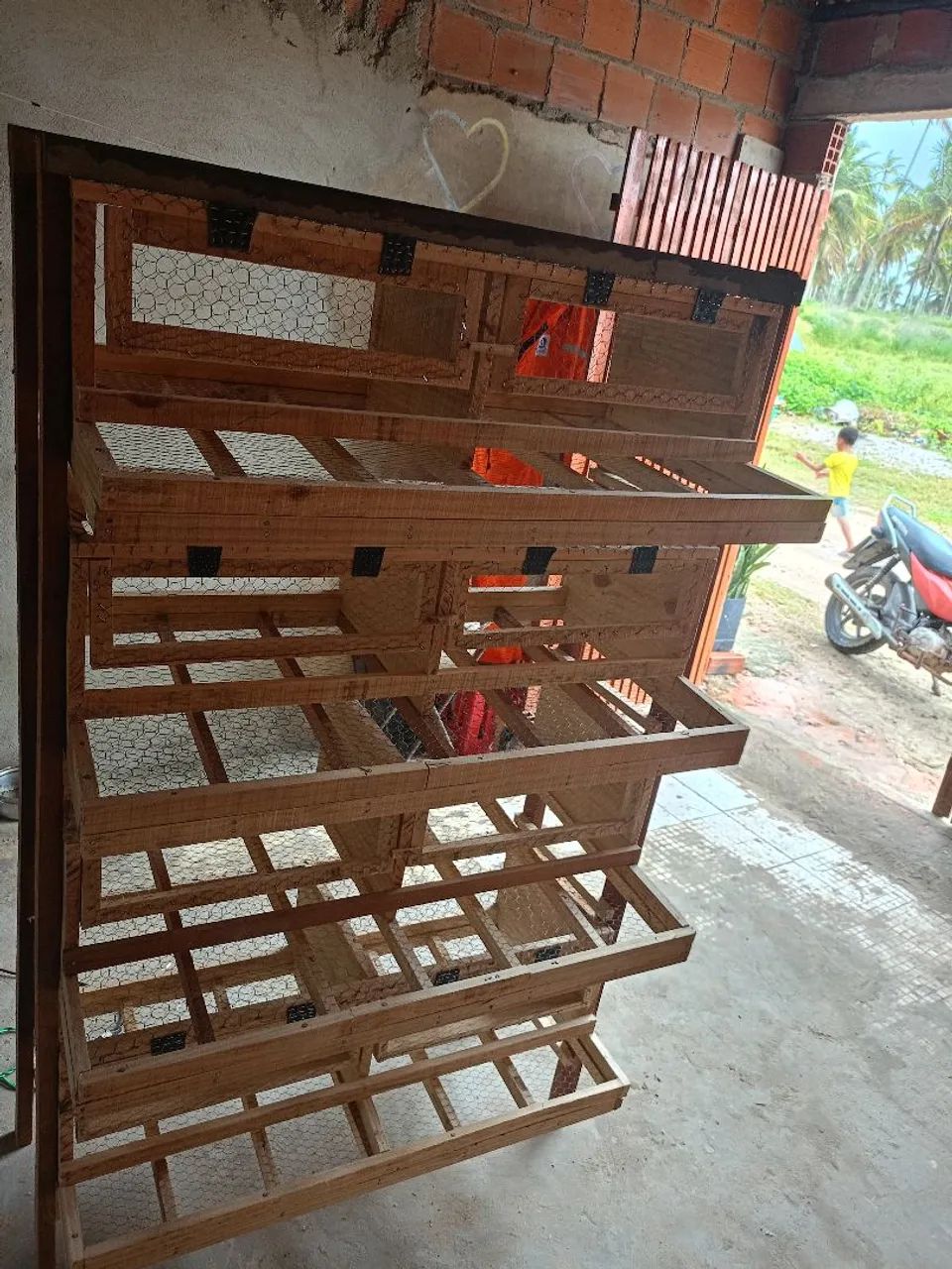 Gaiola para 80 codorna 600 reais - Foto 2