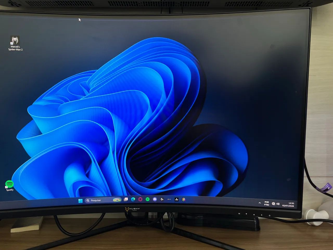 MONITOR HUSKY HAILSTORM 31.5 LED,CURVO,600,00 - Foto 3