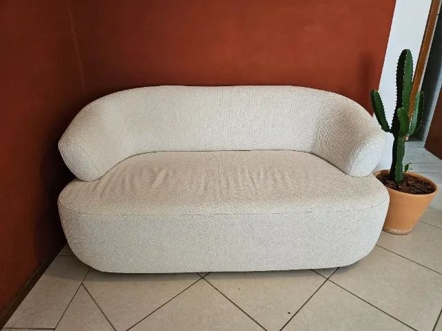 Sofá offwhite - Foto 2