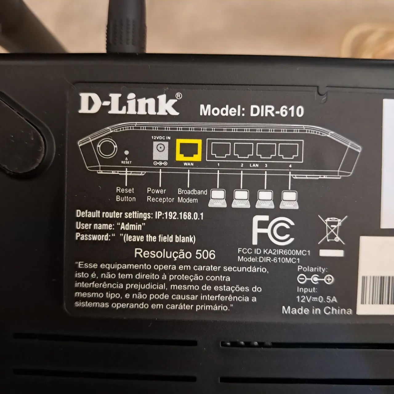 Roteador D-Link DIR-610  2.4Ghz  150Mbps - Foto 5