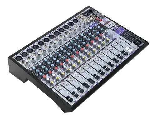 Mesa De Som Profissional 16 Canais Bluetooth Cpp-16 Waldman - Foto 2