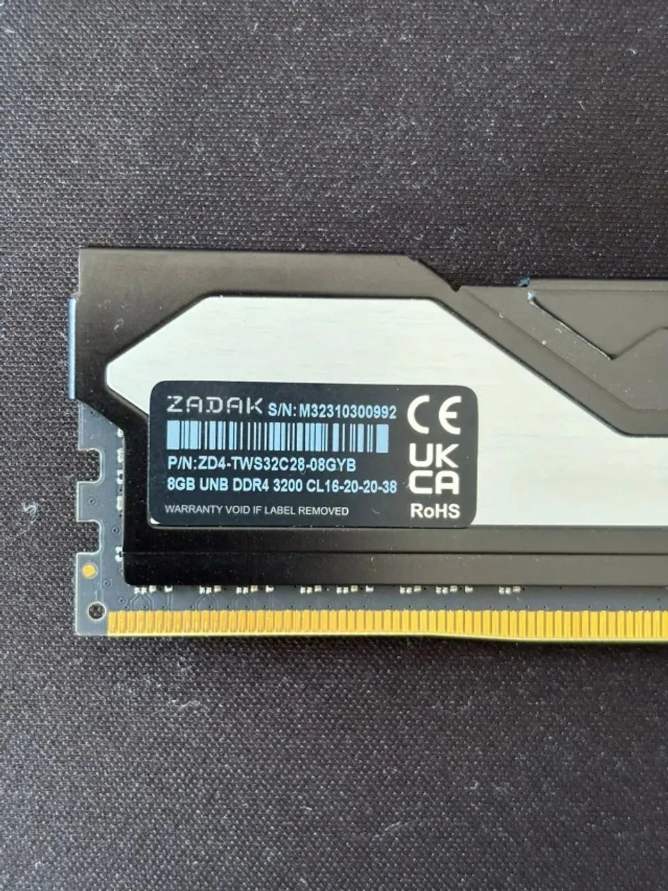 Memória Ram Ddr4 Zadak 16gb (2x8gb) 3200mhz - Memória RAM - Jardim