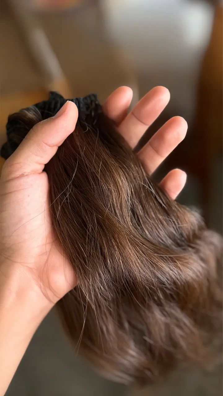 TELAS CABELO HUMANO (3 telas com tic tac) - Foto 2