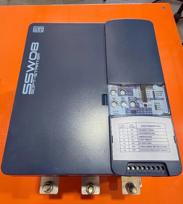 WEG Soft Starter SSW08 130A, 50HP at 220VAC / 75HP at 380VAC / 100HP at 440VAC