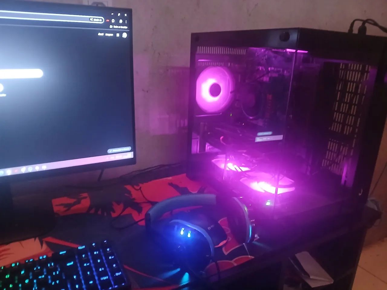 Gaming Computer with Gaming Desk65723511537281120