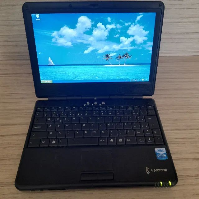 Netbook Antigo Phitronics Enote - 120GB HD - Super Conservado Com Linux - Foto 4