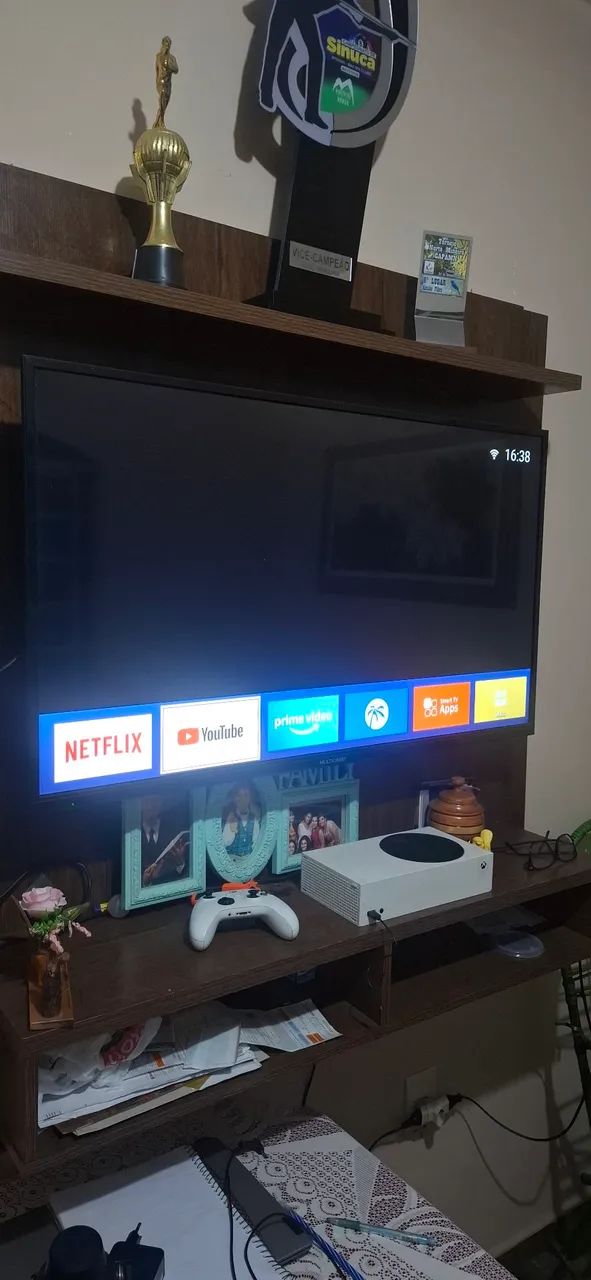Smart TV Multilaser 43 Polegadas Seminova - Foto 5