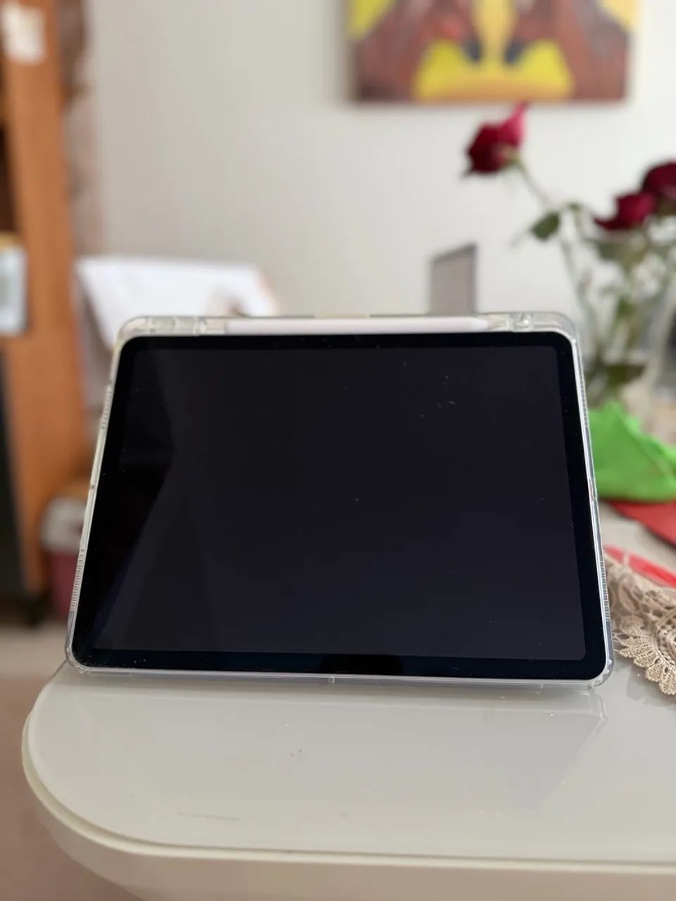 iPad AIR 11 (M3), 128GB, bateria 100%, apenas 21 ciclos, com Apple