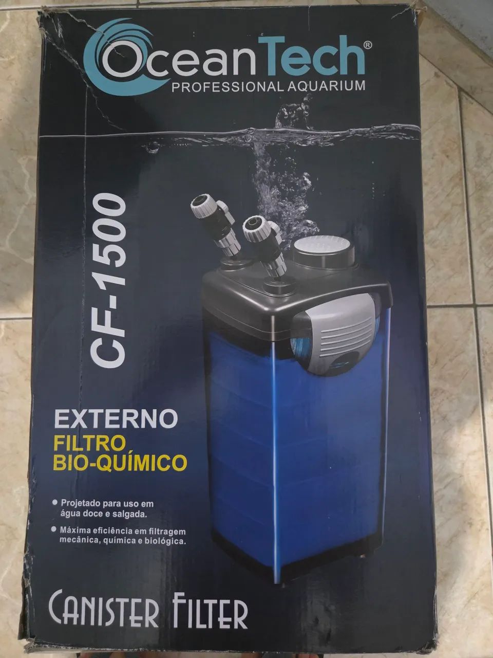 Canister cf-1500 novo ( 127 volts ) 1500 litros  hora