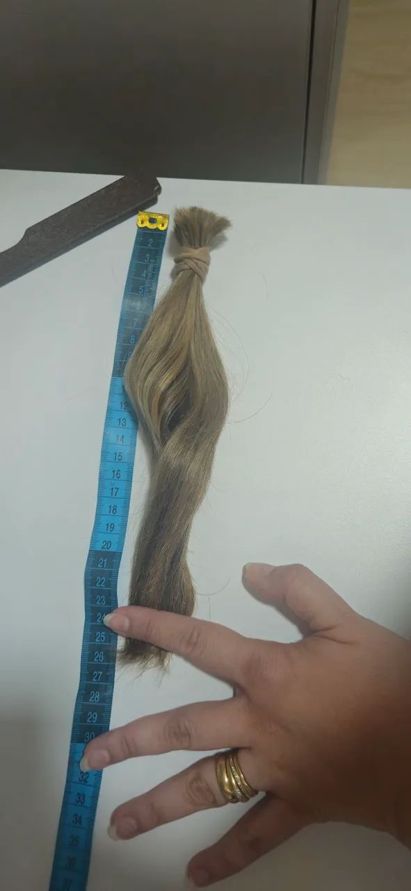 LOTE DE CABELO HUMANO BRUTO - Foto 5