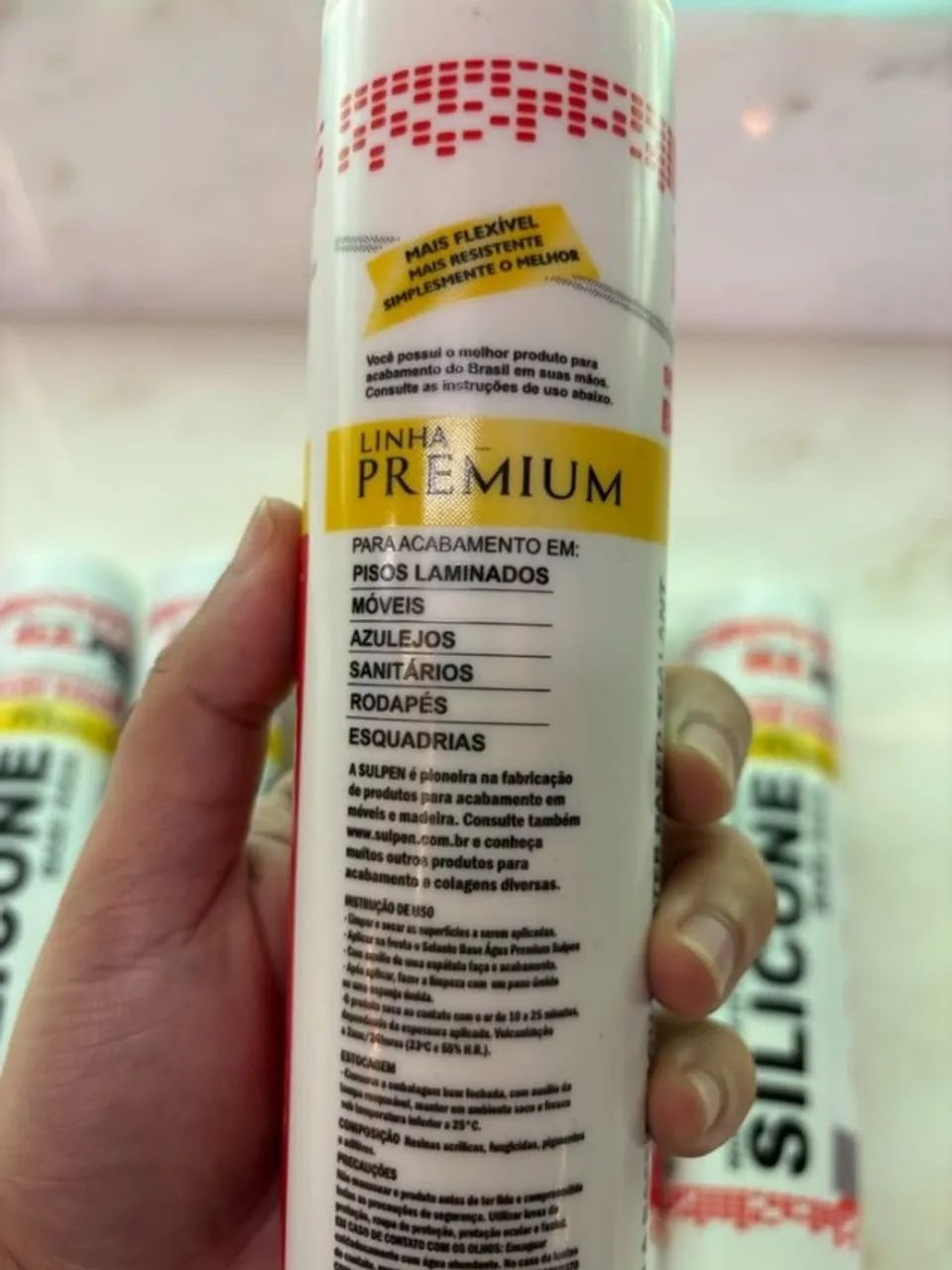 Kit Selante Acrílico Base Água Sulpen Premium - 6 Unidades - Foto 3