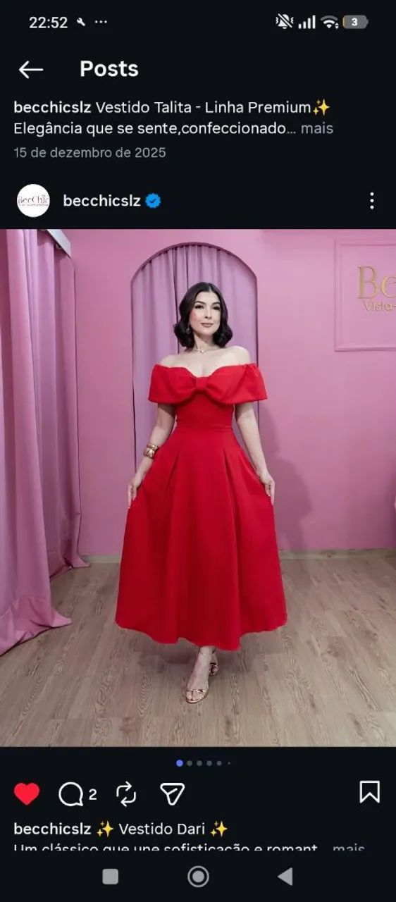 Vestido Vermelho