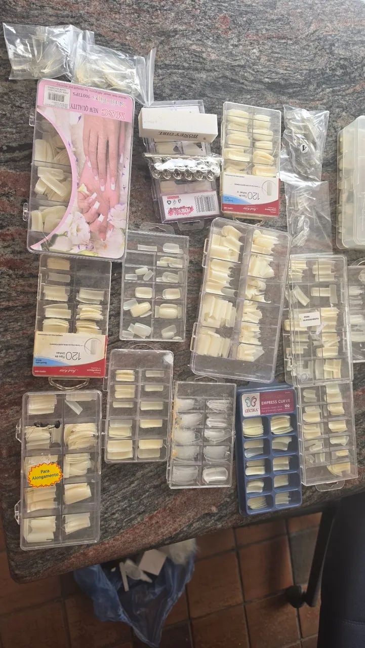 kit para fazer alongamento de unhas - Foto 4