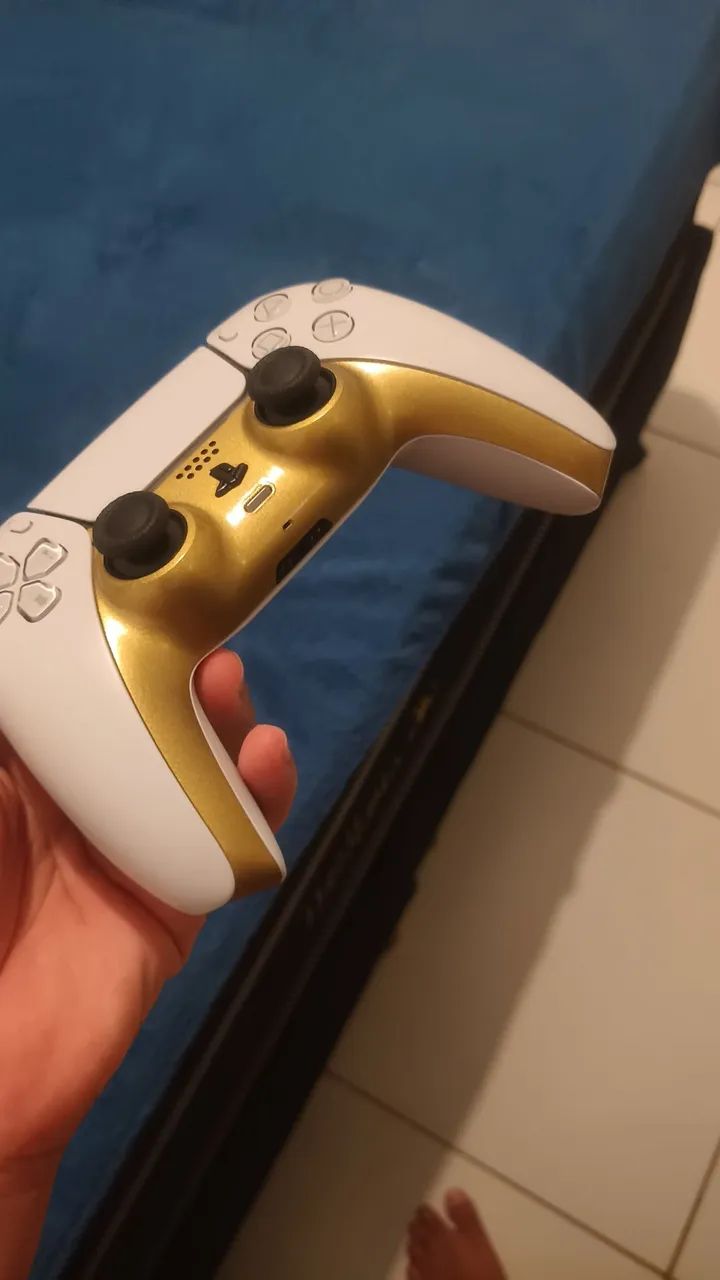 Controle DualSense PS5 com Analógicos Hall Effect V2 (Sem Drift) - Foto 4