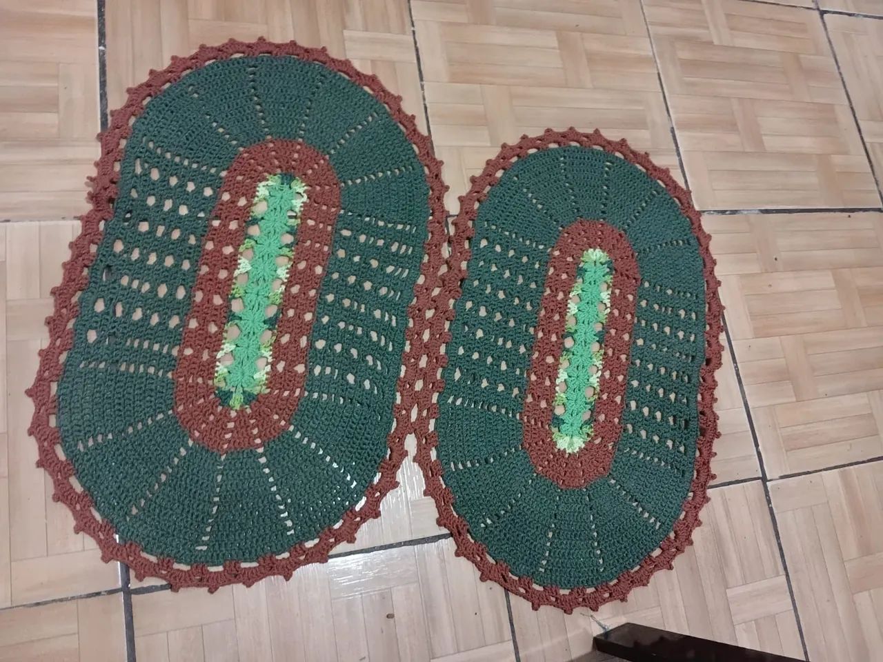 Jogo de mesa e banheiro 3 kits - Foto 3