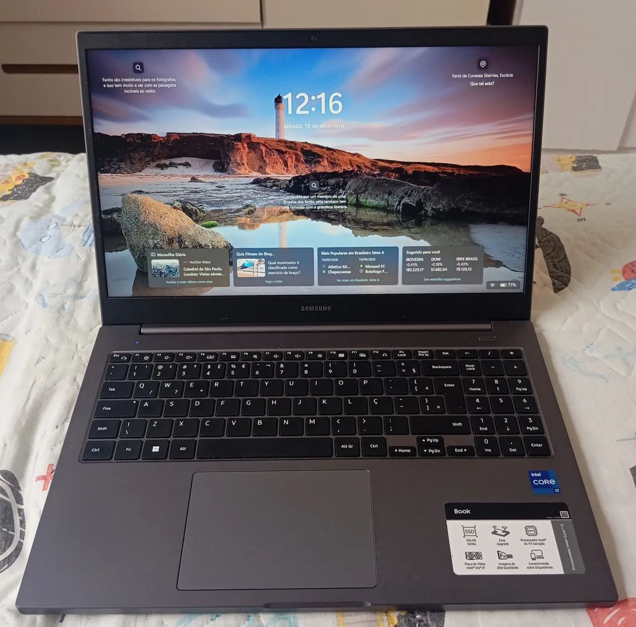 Samsung book i7 11 geração  - Foto 3