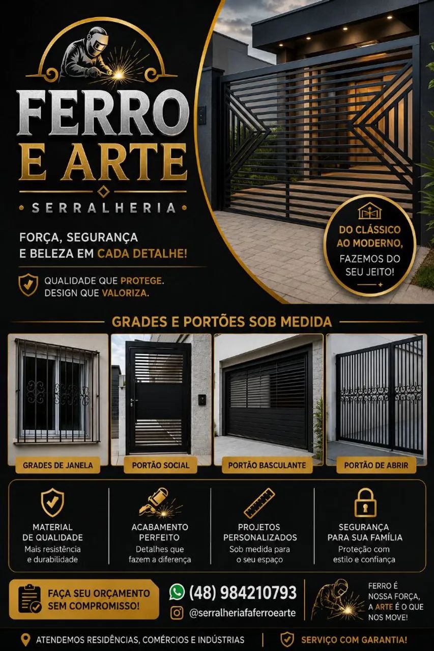 Serralheria. Reforma . manutenção 