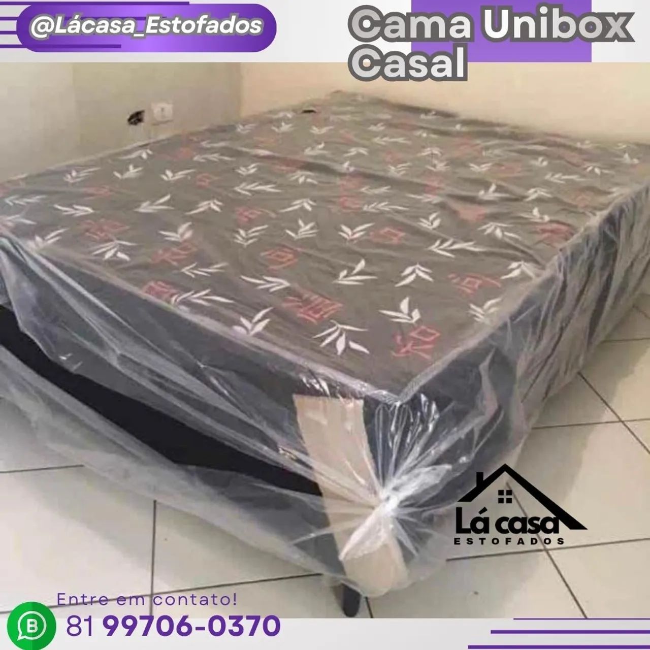 Cama box - casal 