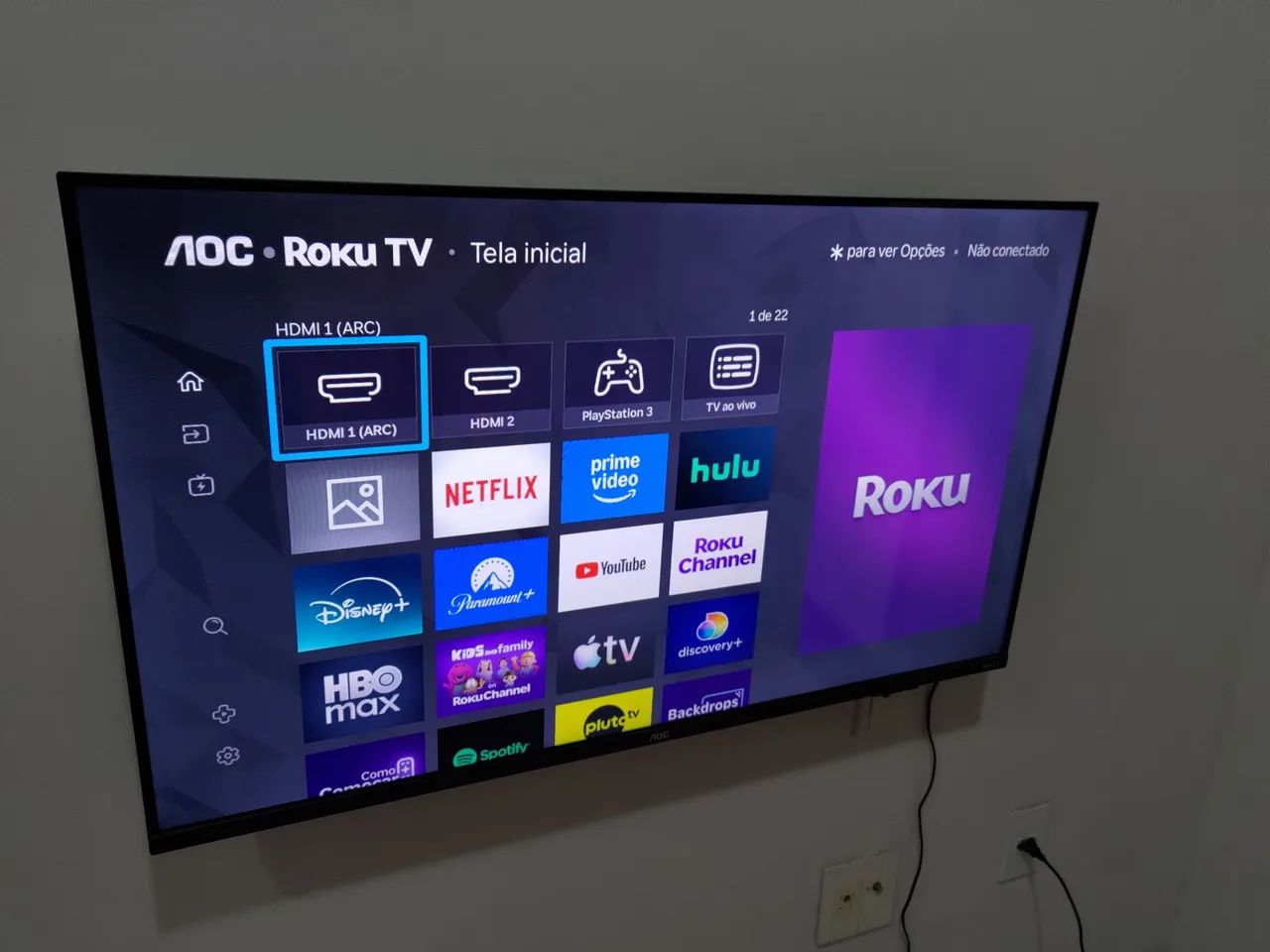 Televisão smart AOC 43" - Foto 2