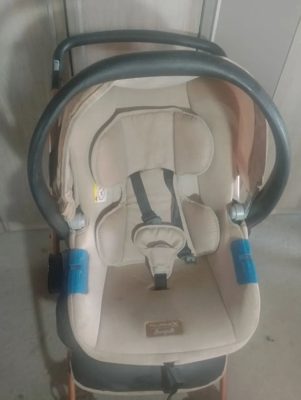Carrinho De Bebê e Bebê Conforto Completo da Burigotto * - Foto 5