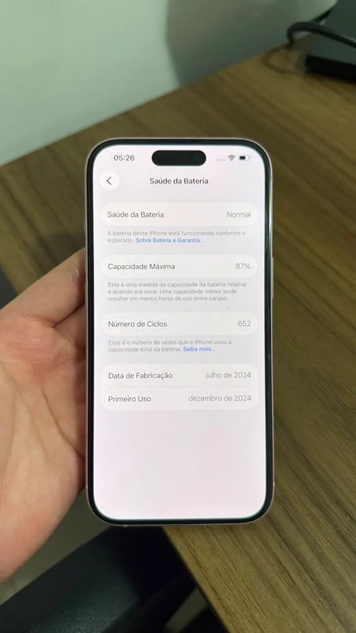 Vende-se iPhone 15, 128GB em ótimo estado  - Foto 2