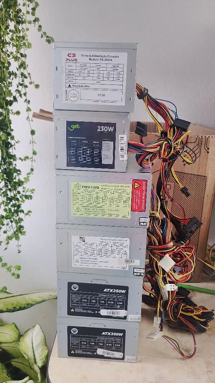 Fontes de Pc qualquenuma 25 reais  - Foto 3