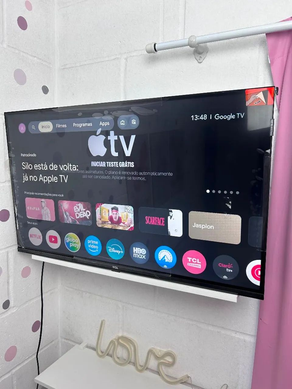 TV SMART 32 TCL QLED GoogleTV FullHD  - Foto 2