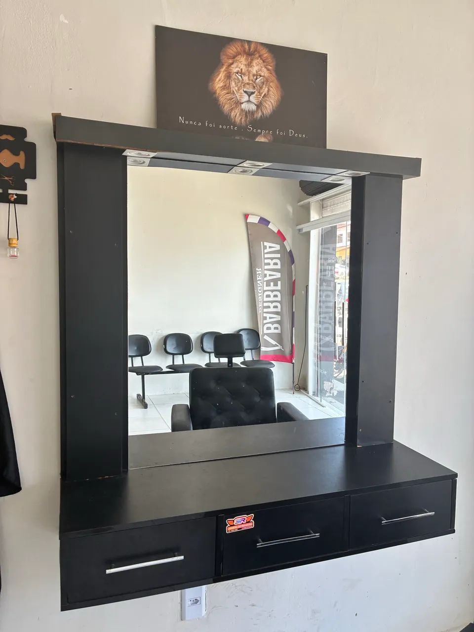 Penteadeira barbearia  - Foto 2