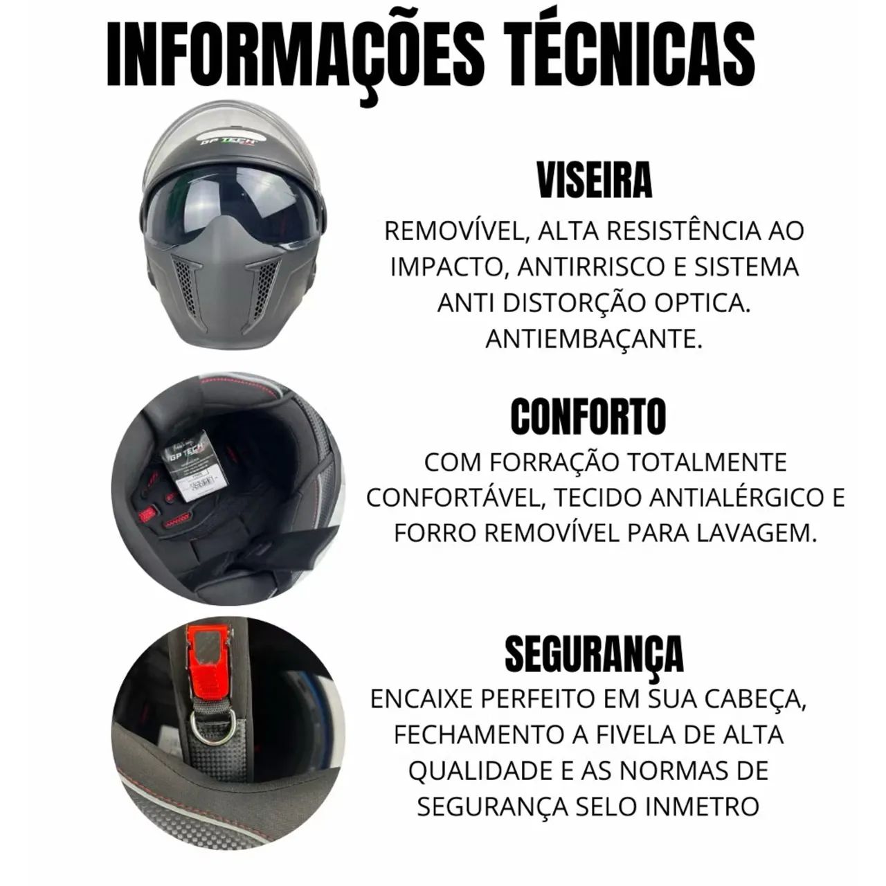 Capacete articulado  - Foto 4