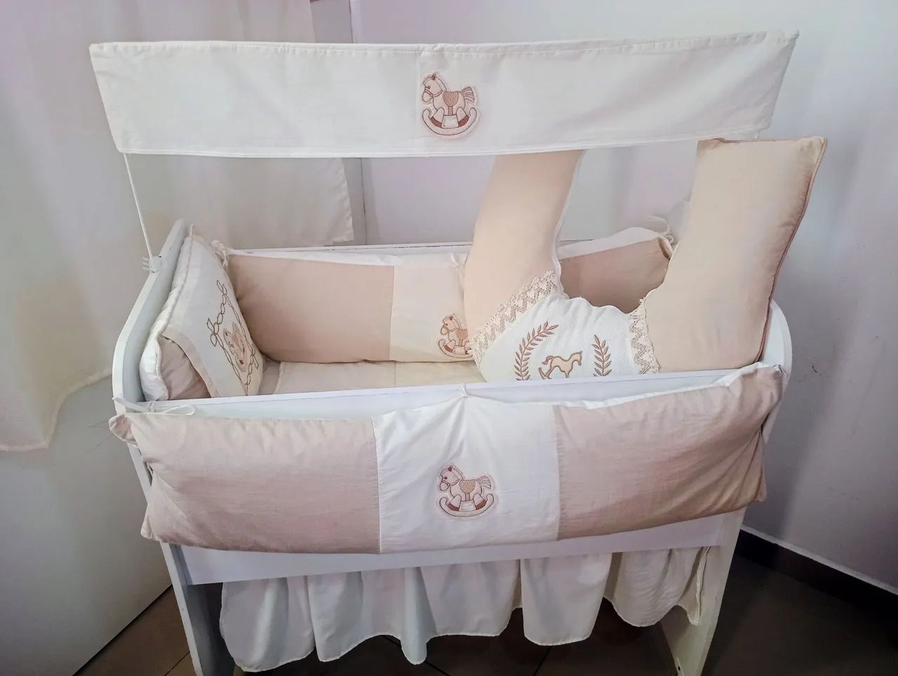Mini berço completo 