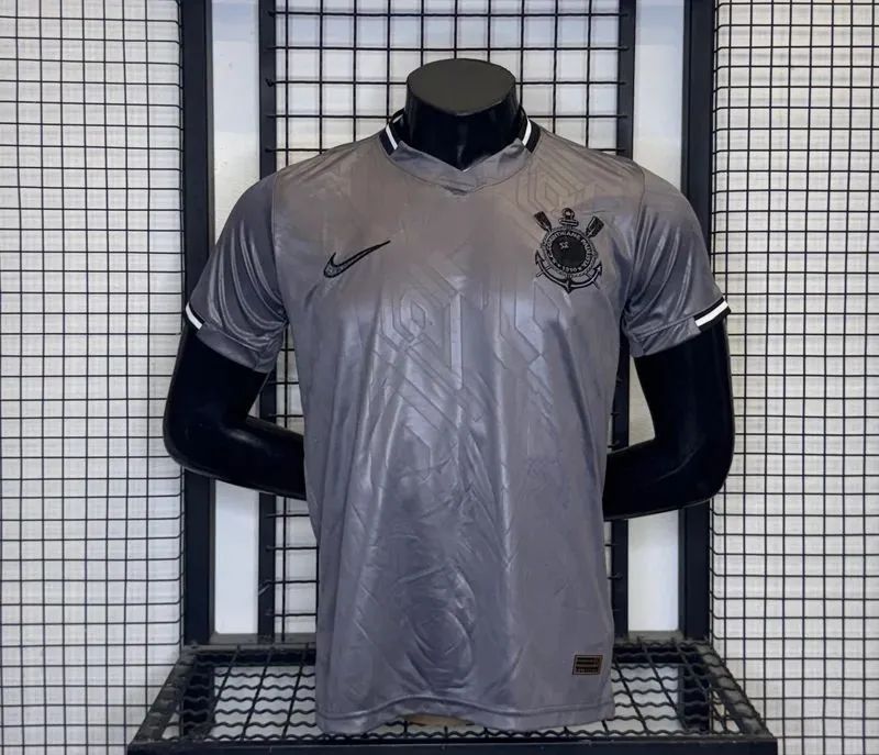 Camisa Corinthians cinza 3D