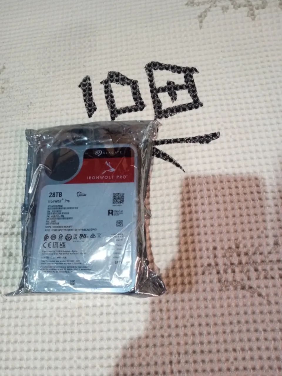 HD Seagate Iron Wolf Pro 28 Tb - Foto 2
