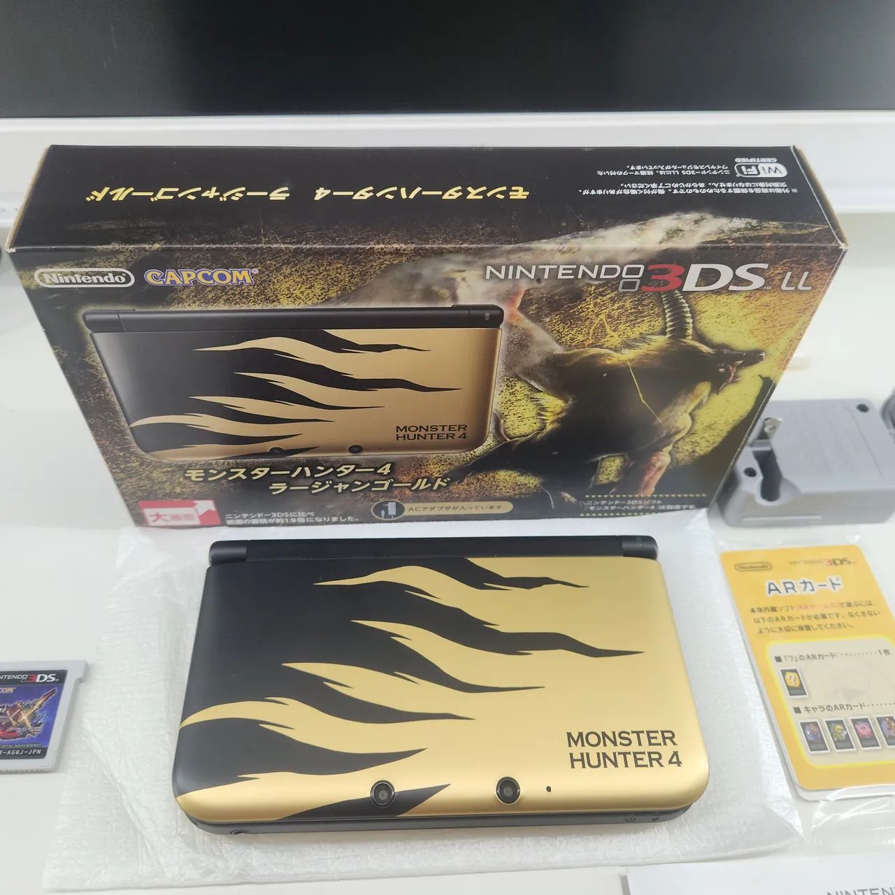 Nintendo 3DS LL EDIÇÃO MONSTER HUNTER WORD  - Foto 2