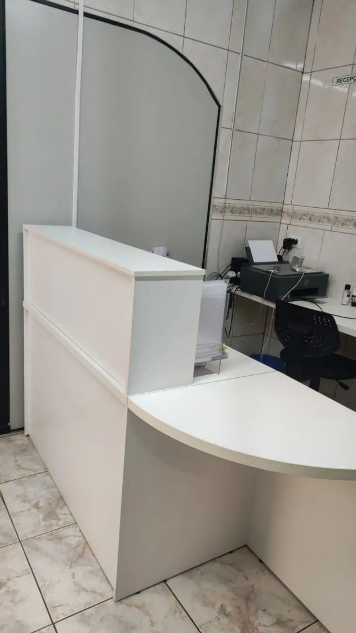 Balcão de Recepção Branco - Foto 3