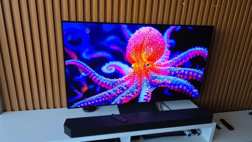 Smart TV Samsung OLED S90D de 55 polegadas - Foto 2