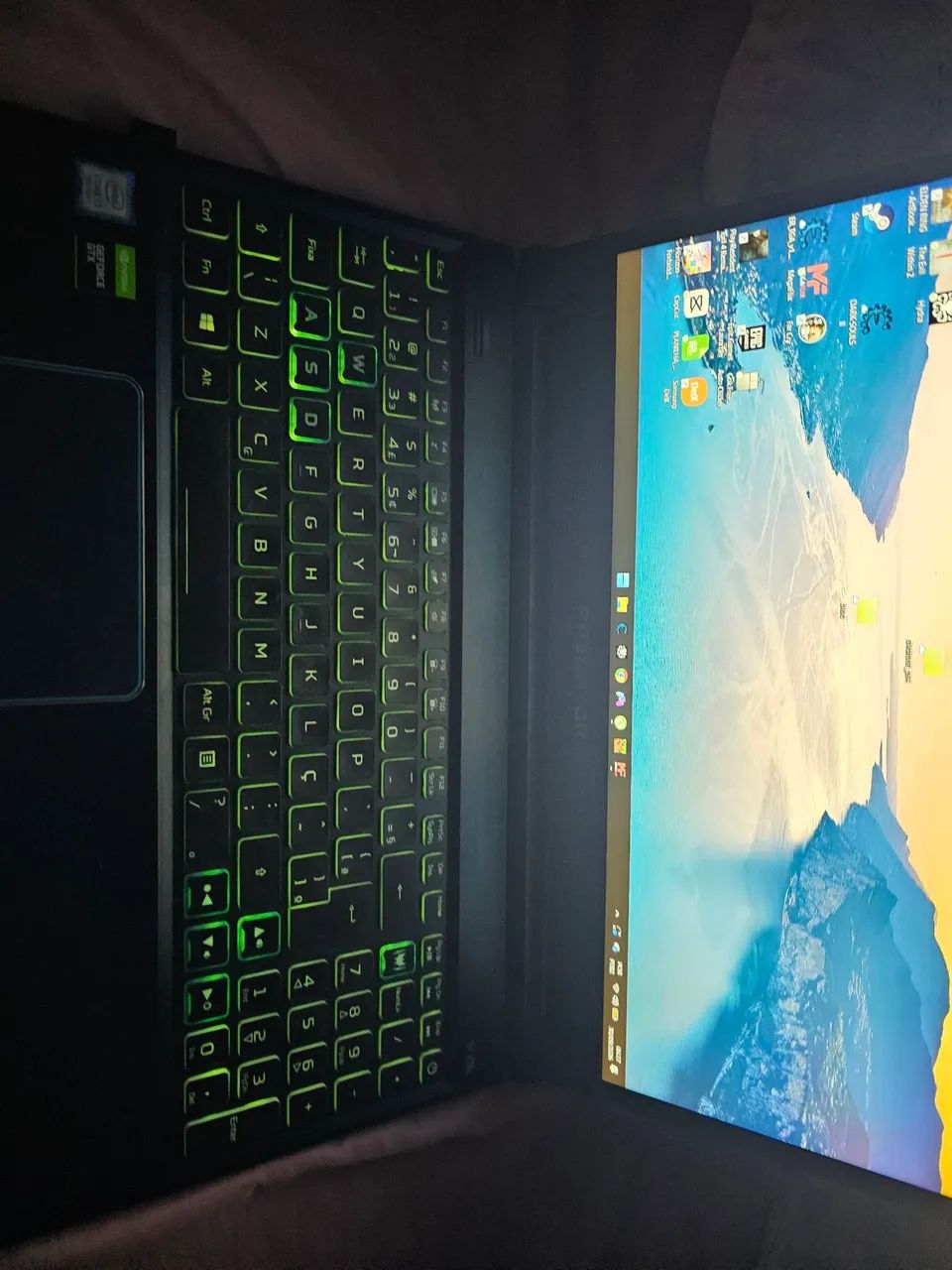 Notebook Predator hélios 300 Placa de vídeo 1660 ti - Foto 4