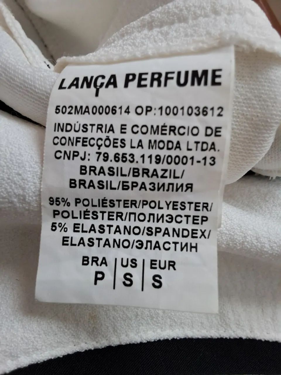 Macacão Lança-Perfume branco P - Foto 3