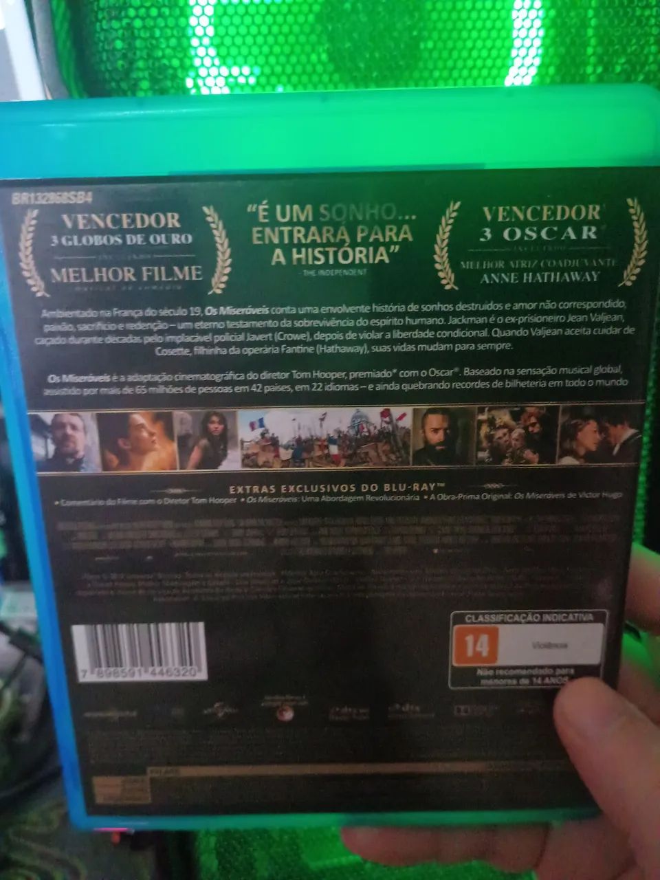 Blu Ray os miseráveis o fenômeno musical original bd - Foto 2
