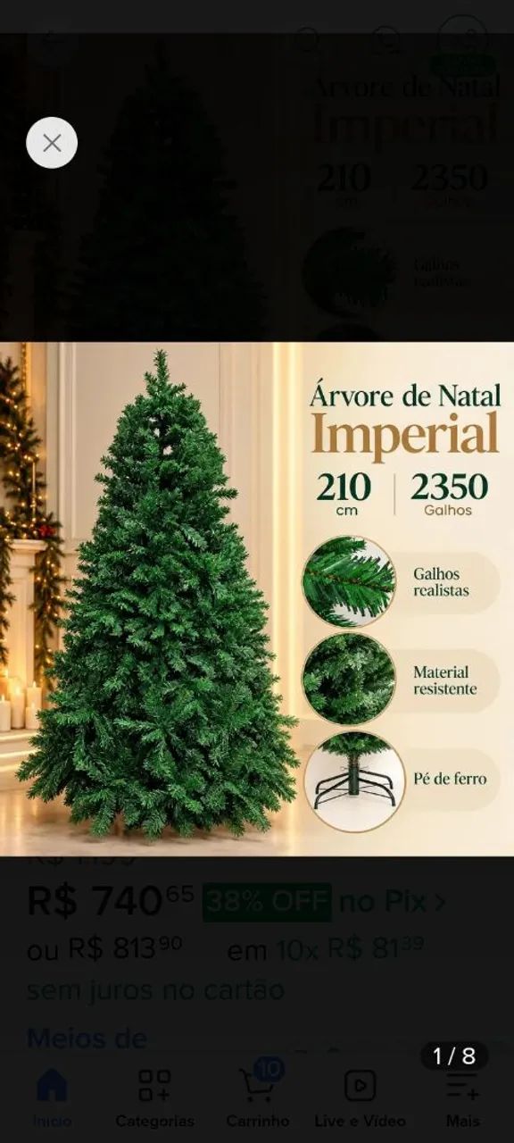 Vendo uma árvore de natal  - Foto 3