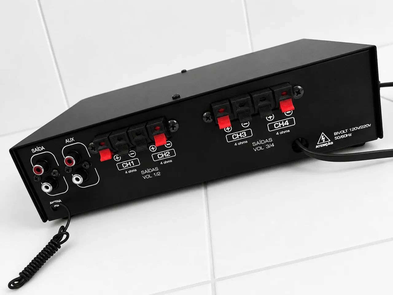 AMPLIFICADOR ORION AUDIO RC7000 4 Canais | Bluetooth | USB | SD | Microfone - Foto 2