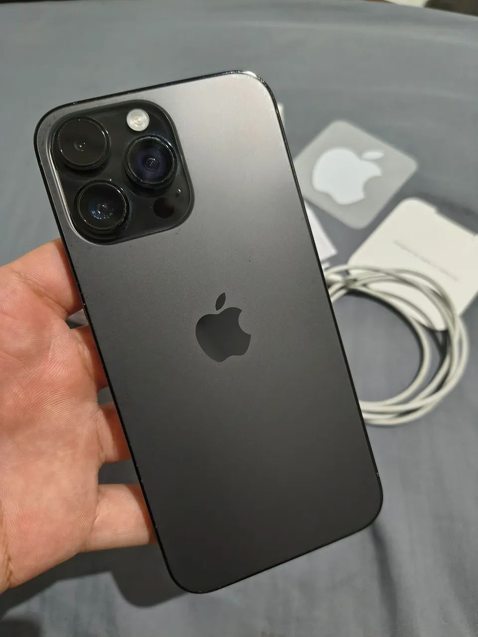iPhone 14 Pro Max 128gb com caixa e nota  - Foto 2