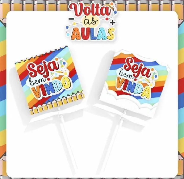 Lembrancinhas volta as Aulas.