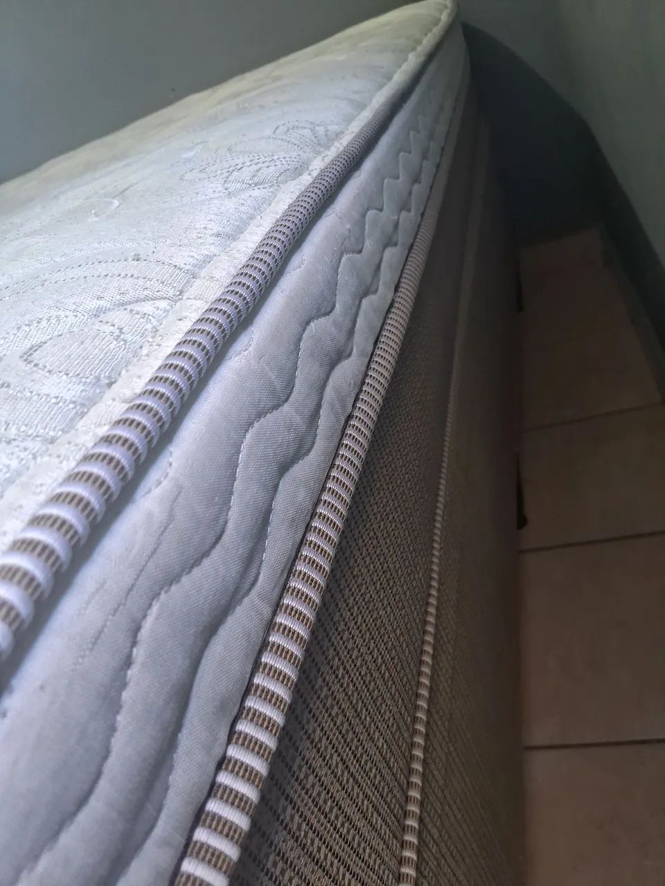 Cama de casal box com colchão  - Foto 5