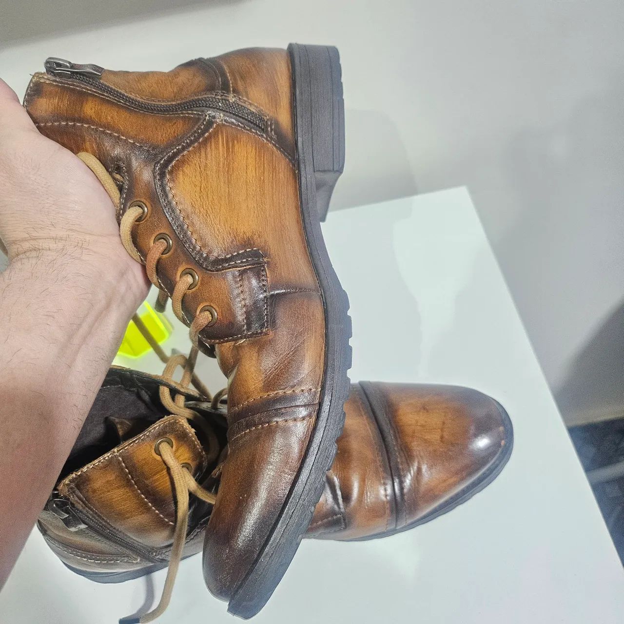 Bota Ferracini de Couro Original - Foto 5