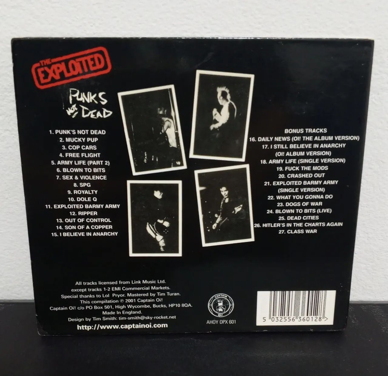Cd The Exploited - Punks Not Dead - Digipack  - Foto 2