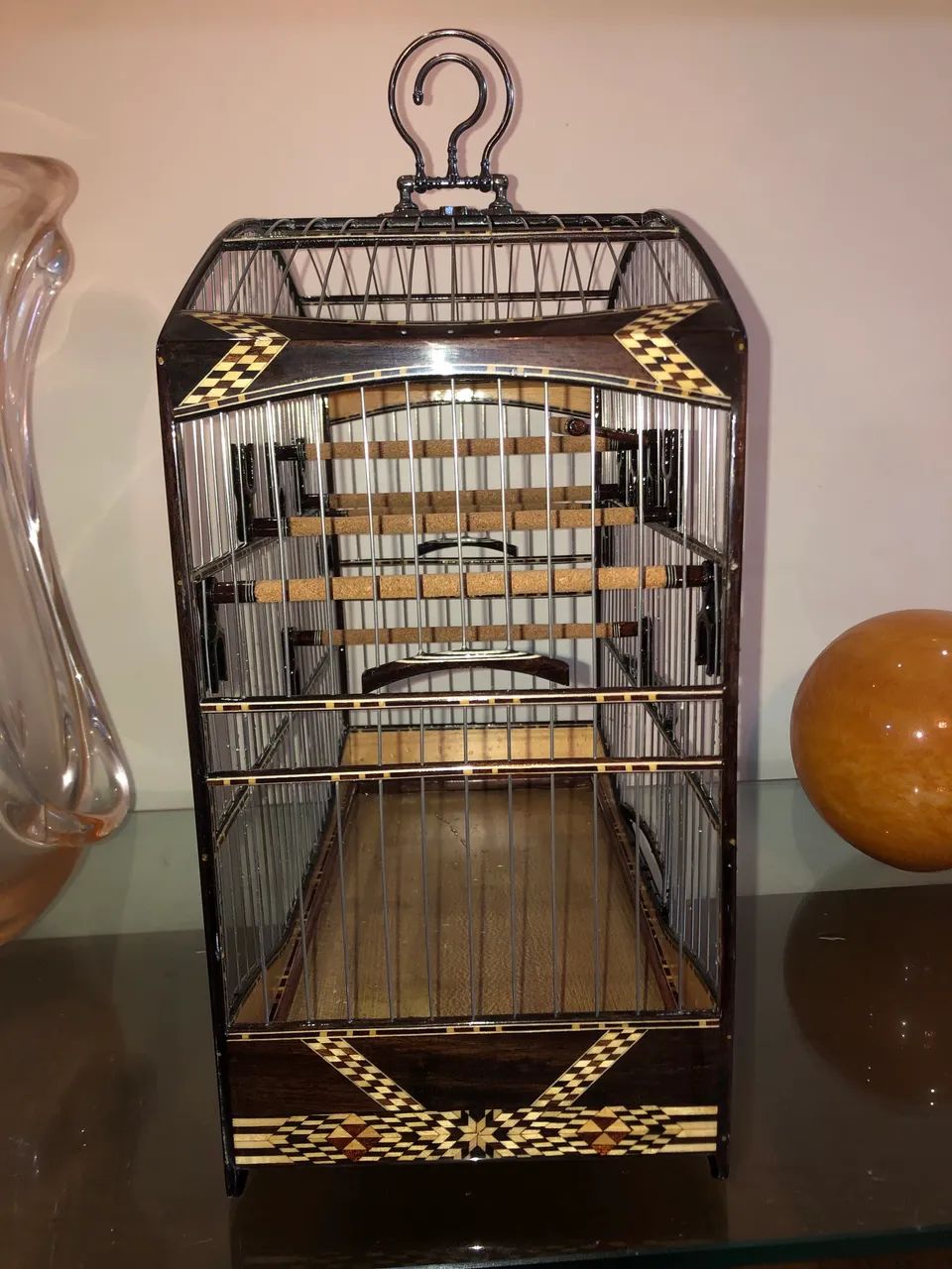 Gaiola de torneio para coleiro - Luxo - Foto 4